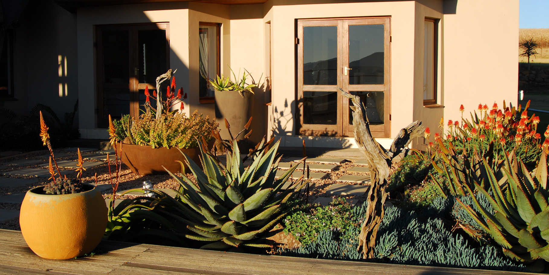 Part of a landscape project